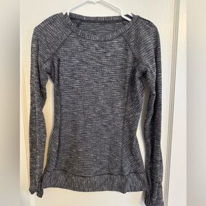Lululemon Athletica Gray Long Sleeve Top